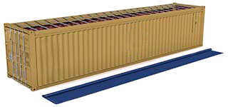 40' Open Top Steel Container - 42 U1